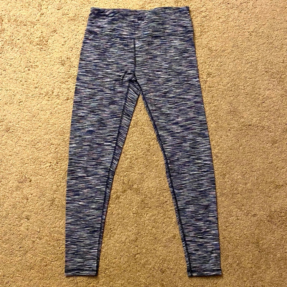New Blue multicolored exercise pants